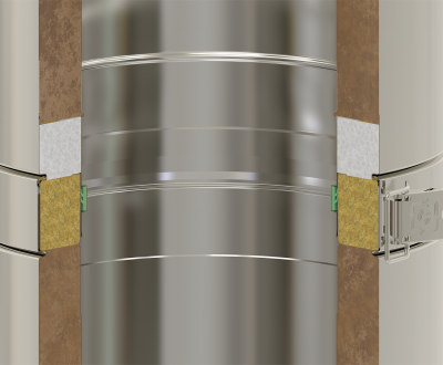 MÓDULO DOBLE PARED A.INOX CONVESA 316L 1m - Ahorra Calor