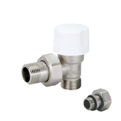 VÁLVULA DE ÁNGULO TERMOSTÁTICA 1/2" PARA COBRE, MULTICAPA Y CONEXIÓN DE TUBERÍA BIANCHI 409T - Ahorra Calor