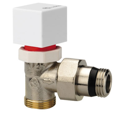 VÁLVULA TERMOSTATIZABLE DE SIMPLE REGLAJE COMPRESIÓN 3/8" ORKLI - Ahorra Calor