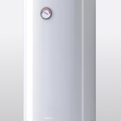 Termo eléctrico de acumulación color blanco
