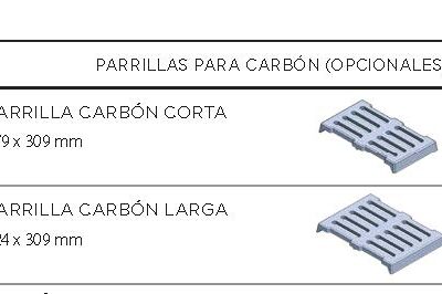 Parrilla de Carbón Corta para Caldera de Leña SOLIMAX LASIAN
